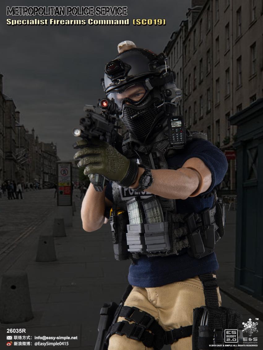 EASY&SIMPLE : 1/6 British special police SCO19