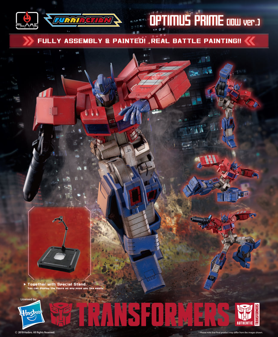 Flame Toys Furai Action - Optimus Prime CIDW ver