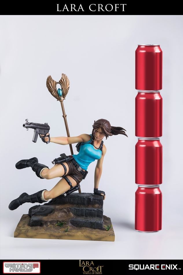 Gaming Heads: Lara Croft Exclusive Edition Statues (Tomb Raider - Temple of Osiris)