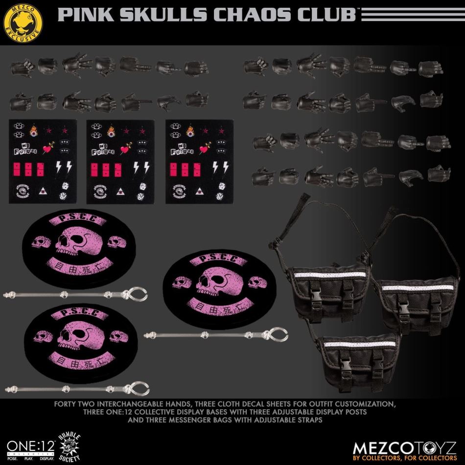 The Gang’s All Here: One:12 Collective Rumble Society - Pink Skulls Chaos Club