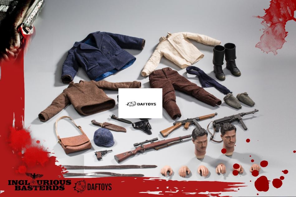 DAFTOYS 1/6 scale Basterds figure