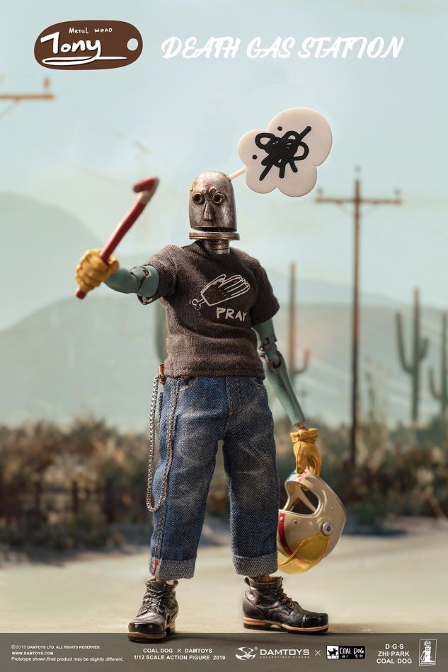 DAMTOYS x COALDOG Iron Head Tony - Death Gas Station series 1/12 Posable figure