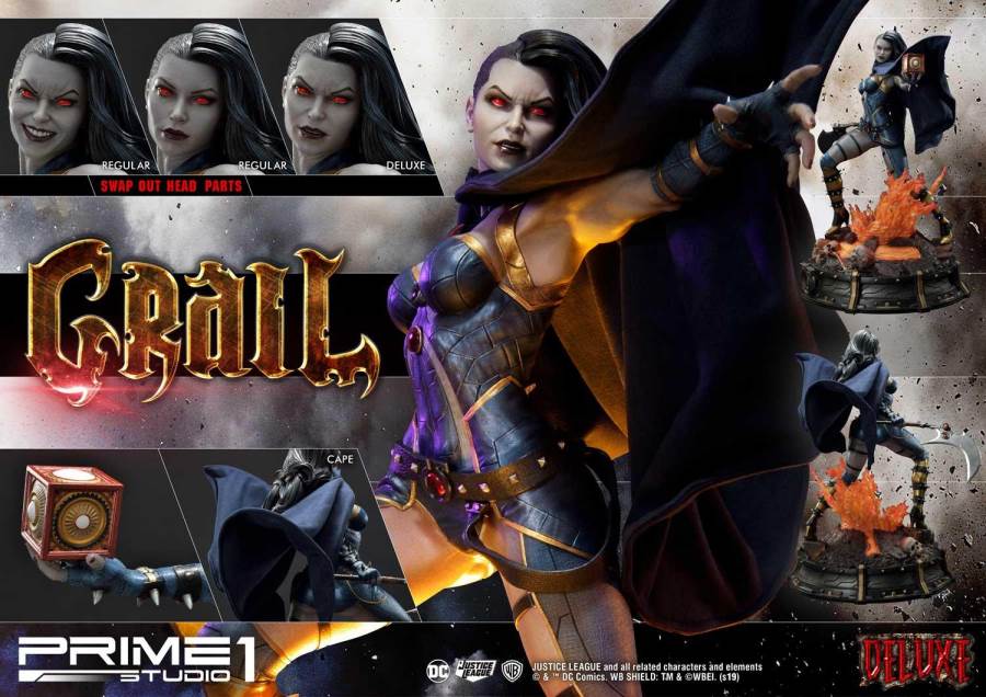 Justice League (Comics) Grail (Concept Design By Jason Fabok) Deluxe Version (Prime1Studio)