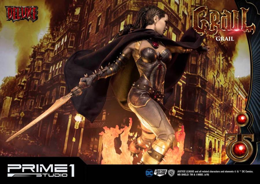 Justice League (Comics) Grail (Concept Design By Jason Fabok) Deluxe Version (Prime1Studio)