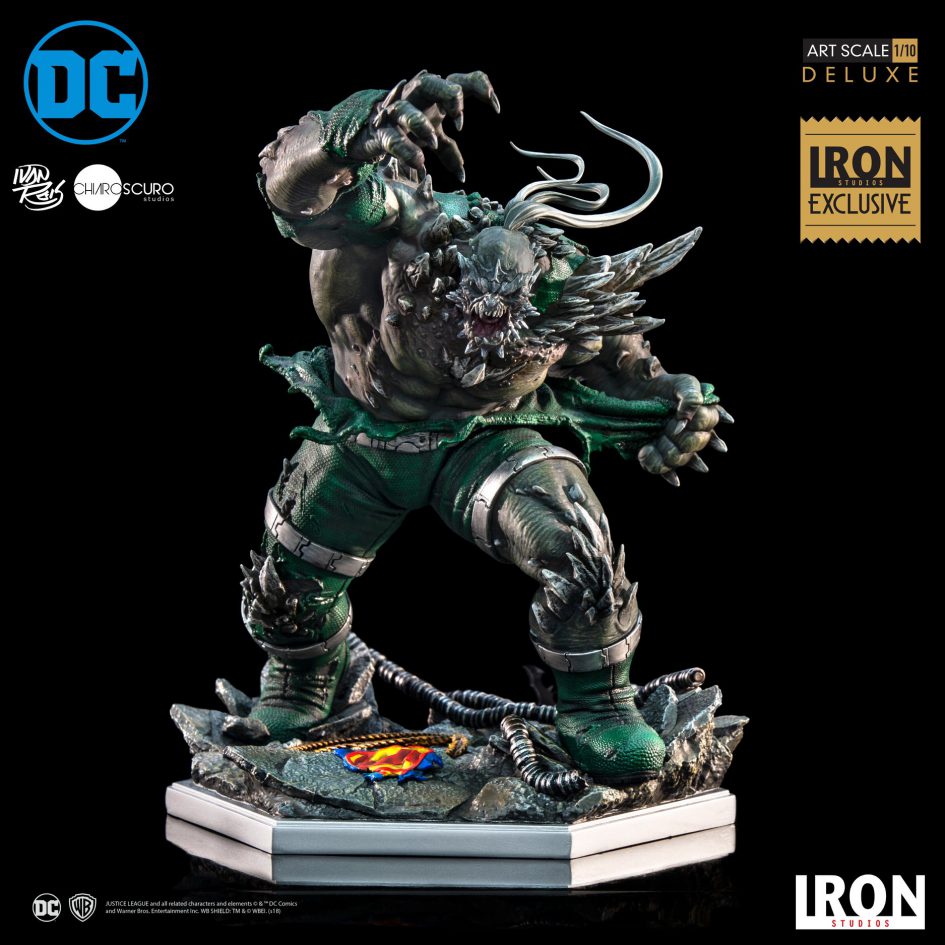 DC Comics: Doomsday Deluxe Art Scale 1/10 Iron Studios