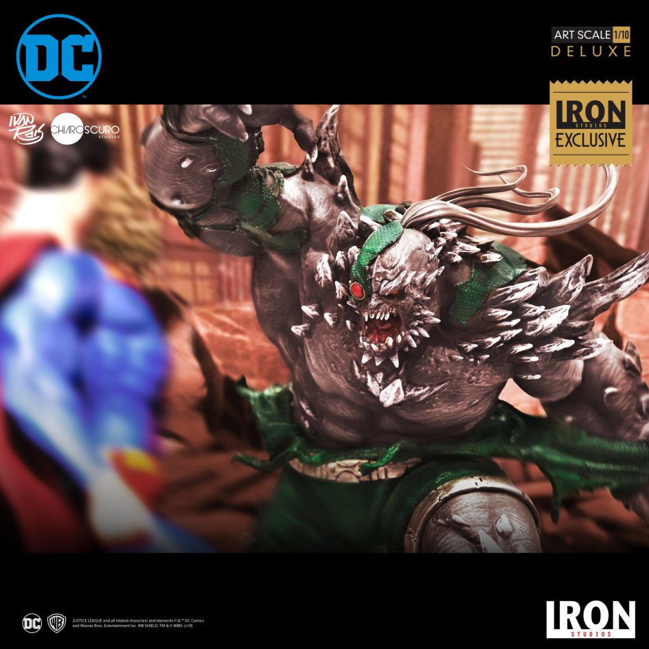 DC Comics: Doomsday Deluxe Art Scale 1/10 Iron Studios
