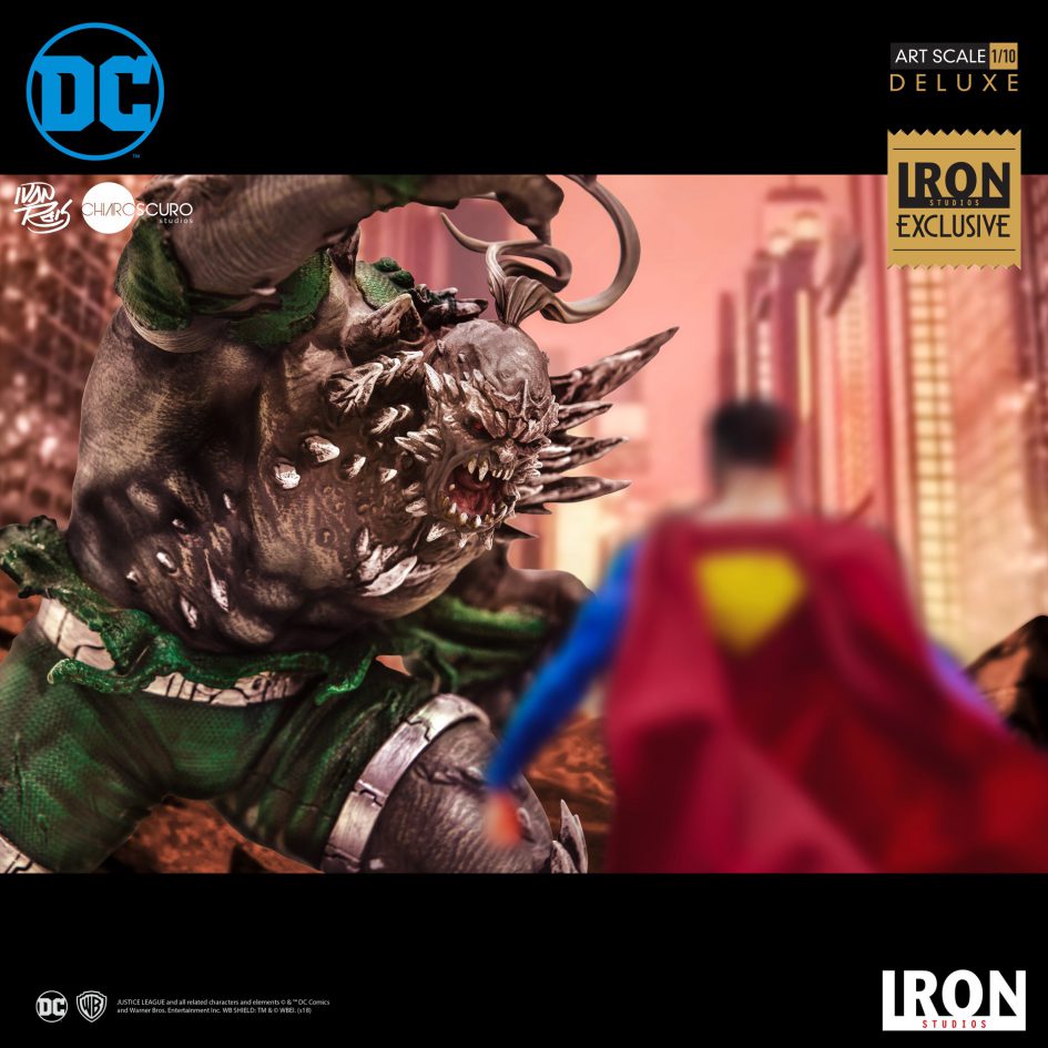 DC Comics: Doomsday Deluxe Art Scale 1/10 Iron Studios