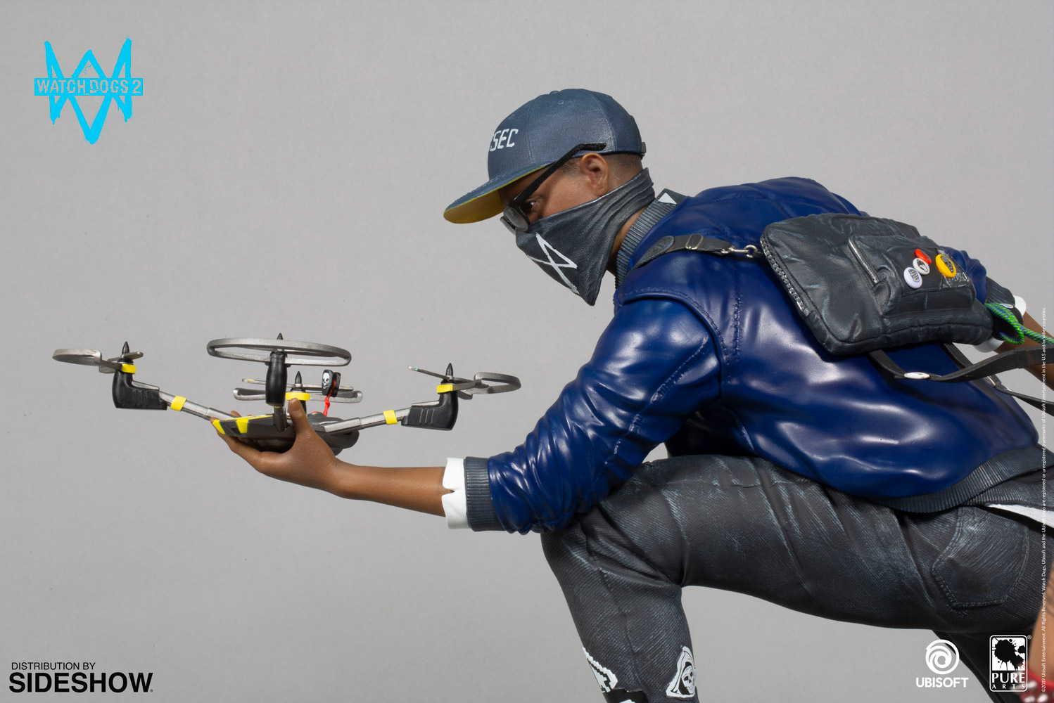 Hacktivist Marcus Statue by PureArts