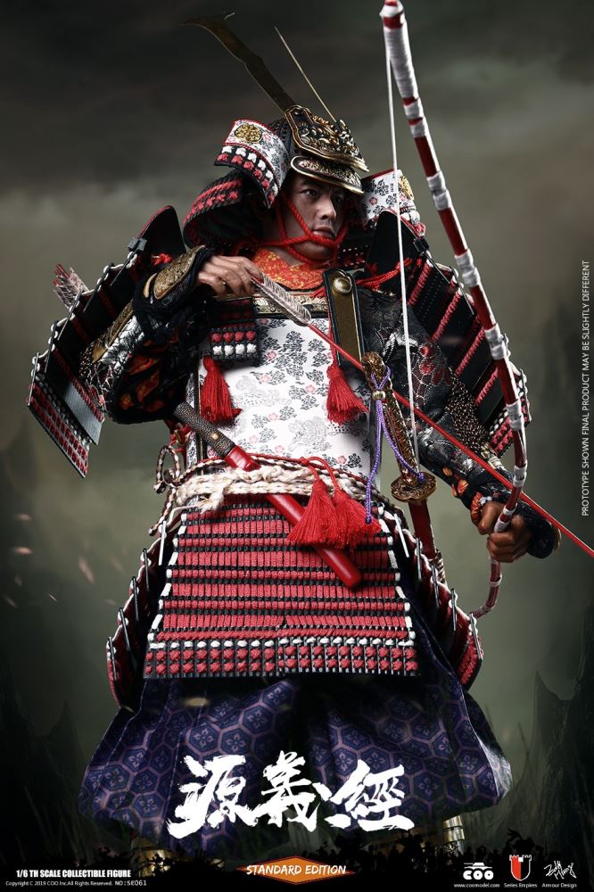 COOMODEL NO.SE061 1/6 SERIES OF EMPIRES (DIECAST ALLOY) - MINAMOTO NO YOSHITSUNE (STANDARD VERSION)