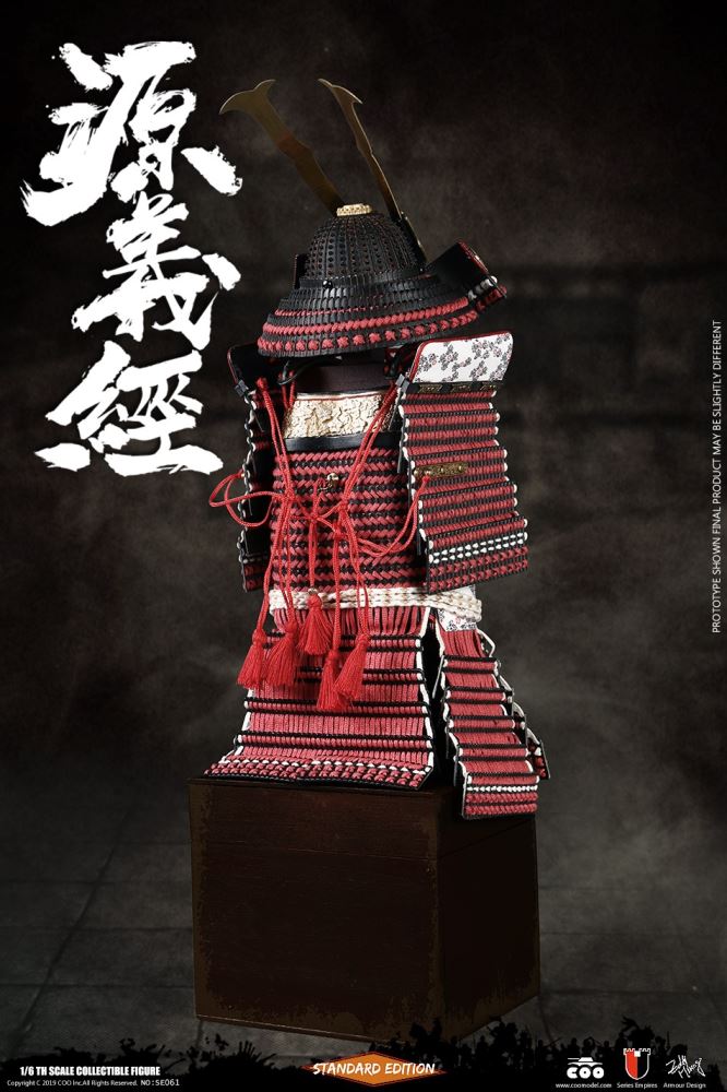 COOMODEL NO.SE061 1/6 SERIES OF EMPIRES (DIECAST ALLOY) - MINAMOTO NO YOSHITSUNE (STANDARD VERSION)