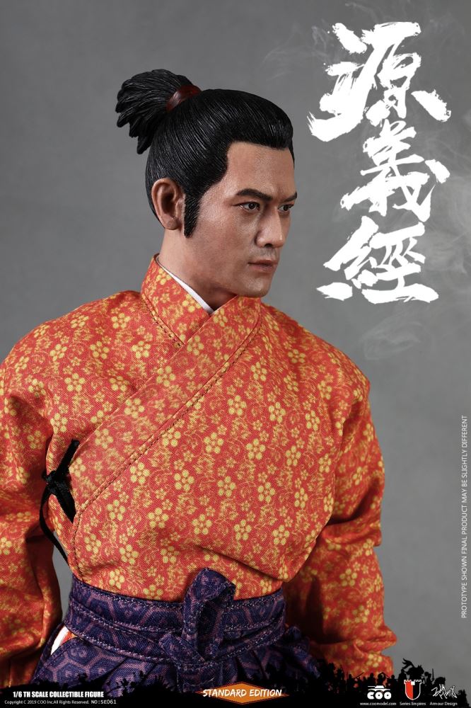 COOMODEL NO.SE061 1/6 SERIES OF EMPIRES (DIECAST ALLOY) - MINAMOTO NO YOSHITSUNE (STANDARD VERSION)