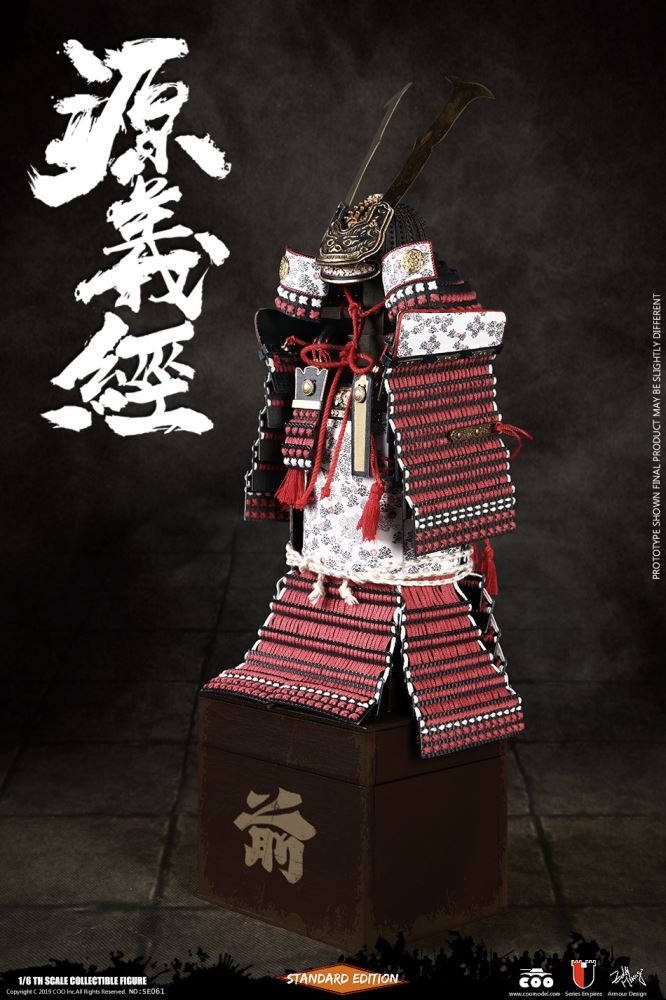 COOMODEL NO.SE061 1/6 SERIES OF EMPIRES (DIECAST ALLOY) - MINAMOTO NO YOSHITSUNE (STANDARD VERSION)