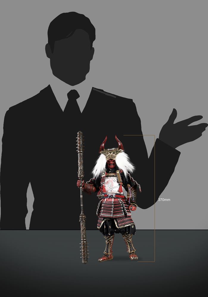 COOMODEL NO.SE060 1/6 SERIES OF EMPIRES (DIECAST ALLOY) - RED GHOST OF MOUNT KURAMA (DEMON VERSION)