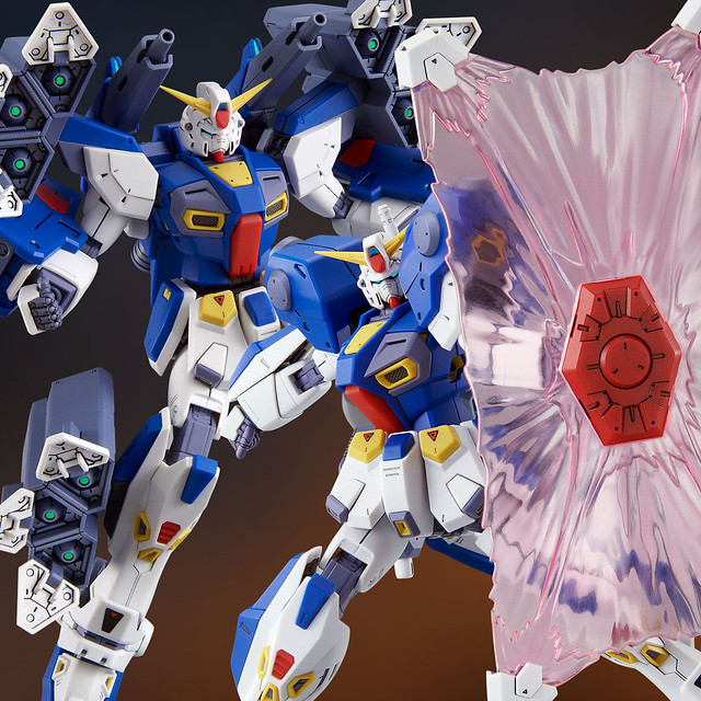 MG 1/100 Gundam F90 MISSION PACK B TYPE & K TYPE