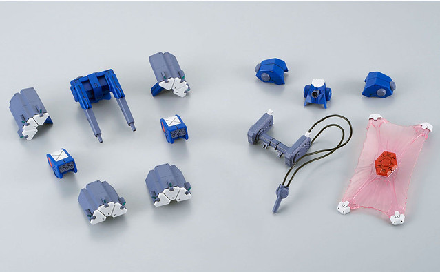MG 1/100 Gundam F90 MISSION PACK B TYPE & K TYPE