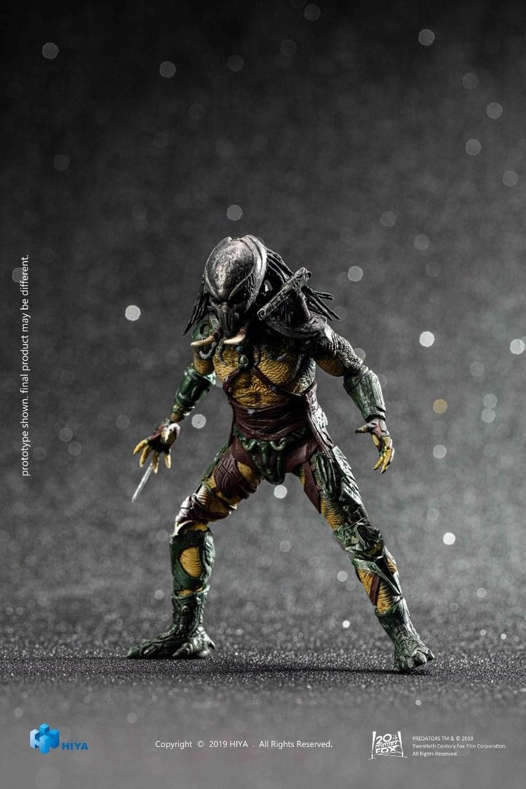 Hiya Toys Predators: Tracker Predator 1:18 Scale 4 Inch Acton Figure