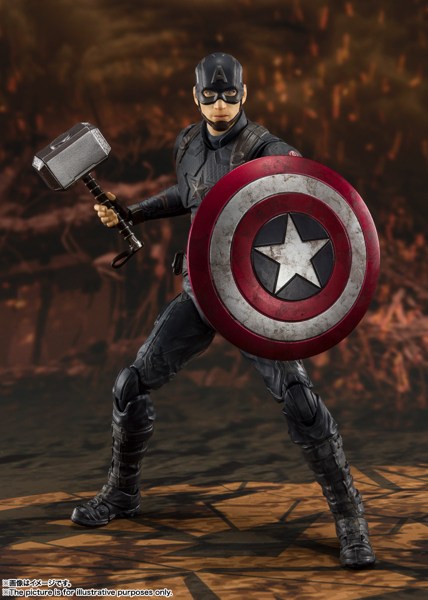 Avengers: Endgame - S.H.Figuarts Captain America -Final Battle Edition- (Bandai Spirits)