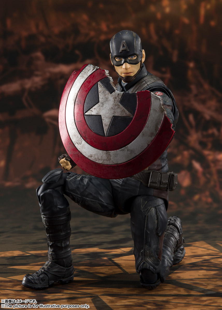 Avengers: Endgame - S.H.Figuarts Captain America -Final Battle Edition- (Bandai Spirits)
