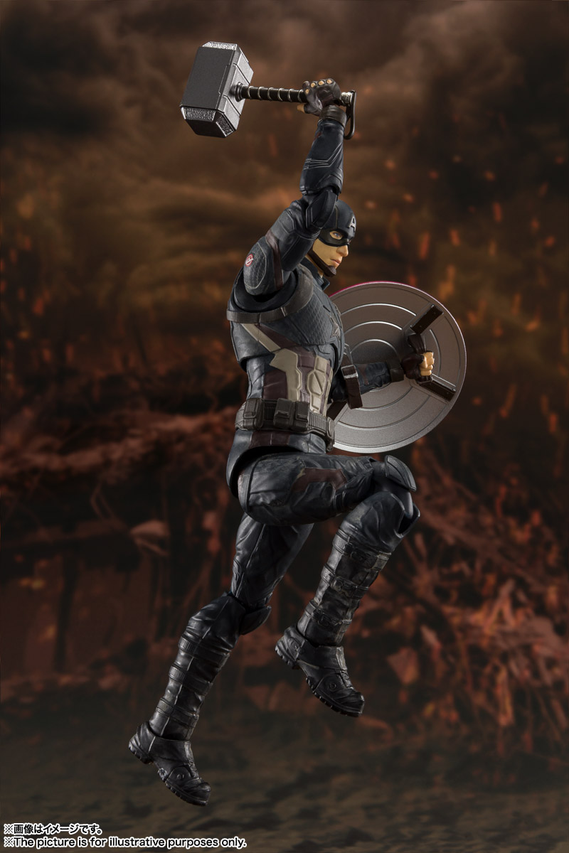 Avengers: Endgame - S.H.Figuarts Captain America -Final Battle Edition- (Bandai Spirits)