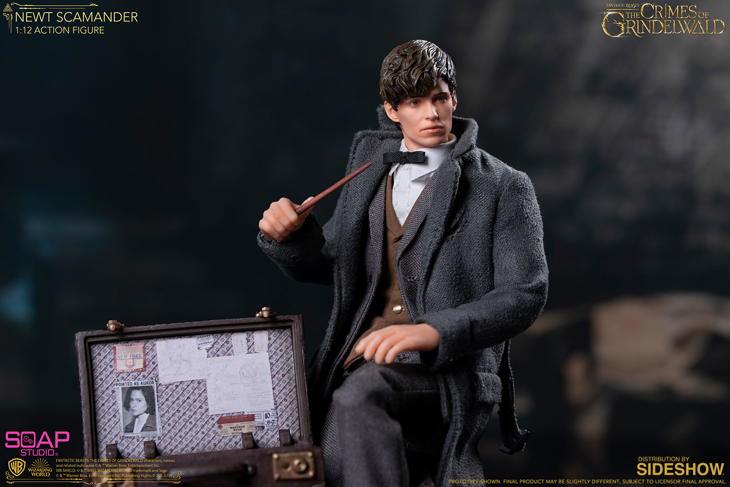 Soap Studio : 1/12 Magical animals: the crime of Grindelwald - Newt Scamander