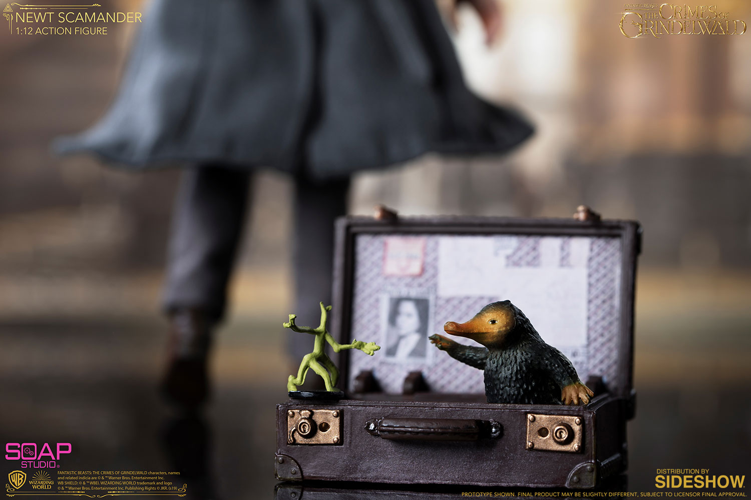 Soap Studio : 1/12 Magical animals: the crime of Grindelwald - Newt Scamander