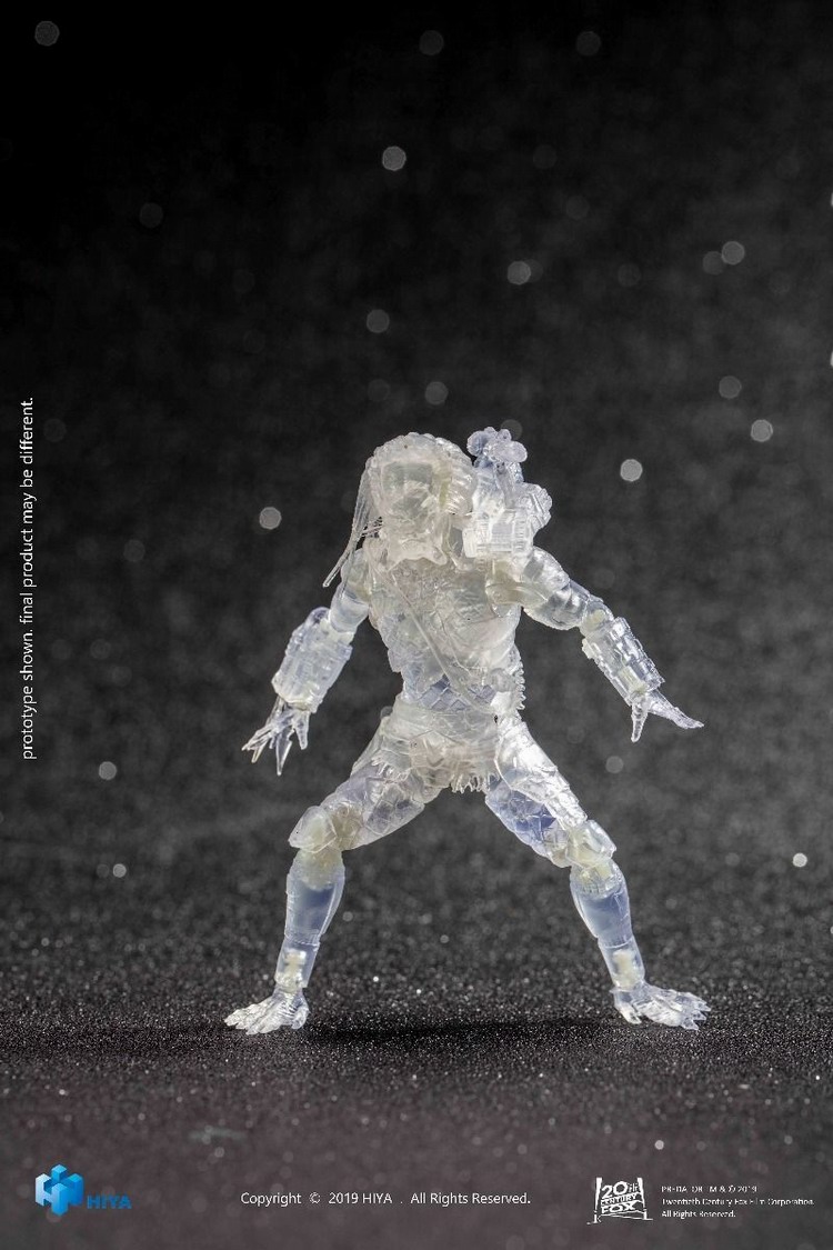 Hiya Toys Predator: Invisible Jungle Hunter 1:18 Scale 4 Inch Acton Figure