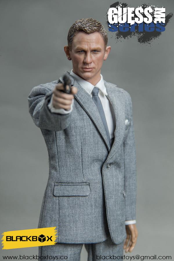 BlackBox 1/6 Guess Me Series - Agent James Grey Suit