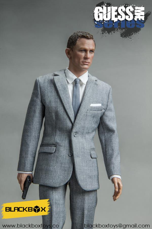 BlackBox 1/6 Guess Me Series - Agent James Grey Suit