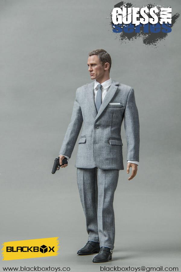 BlackBox 1/6 Guess Me Series - Agent James Grey Suit