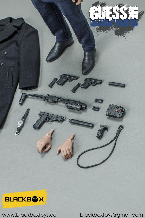 BlackBox 1/6 Guess Me Series - Agent James Grey Suit