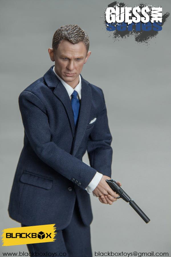 BlackBox 1/6 Guess Me Series - Agent James Blue Suit