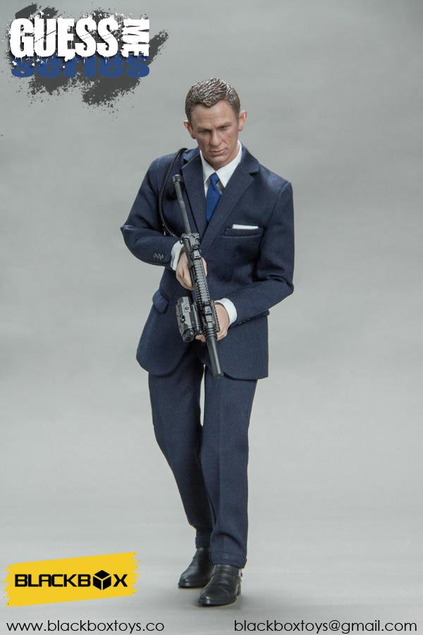BlackBox 1/6 Guess Me Series - Agent James Blue Suit