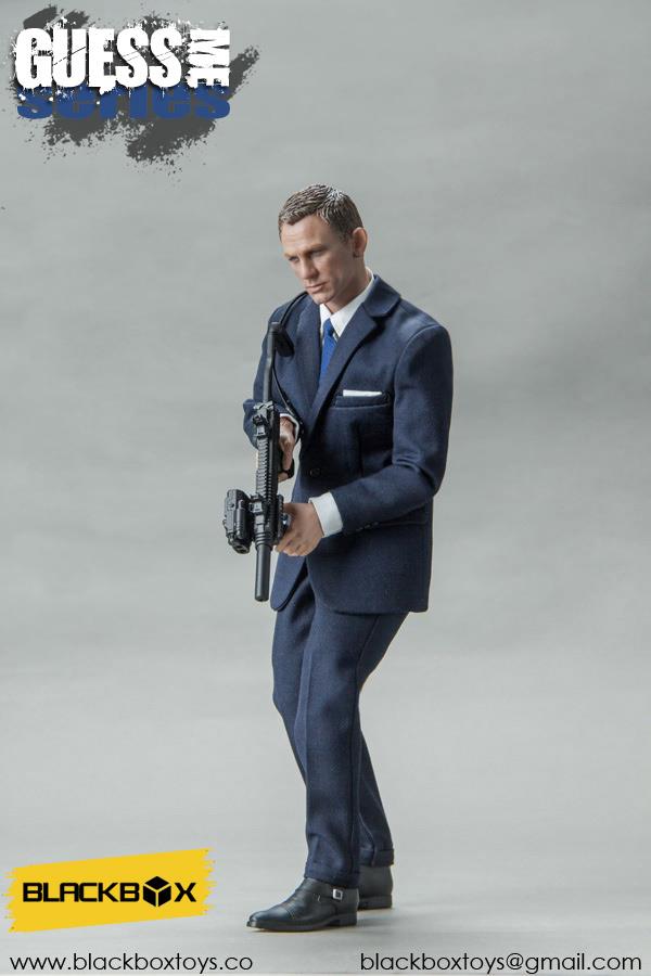 BlackBox 1/6 Guess Me Series - Agent James Blue Suit