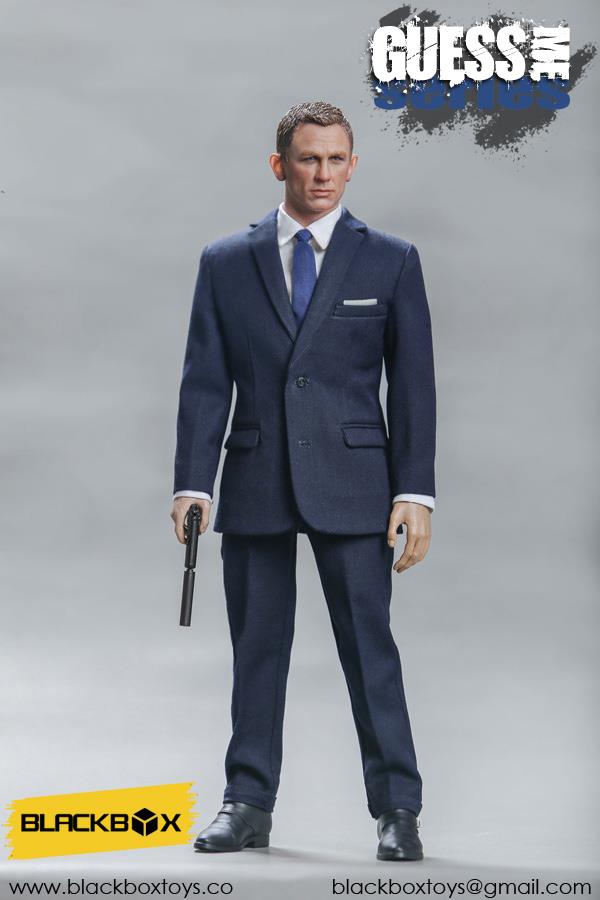BlackBox 1/6 Guess Me Series - Agent James Blue Suit