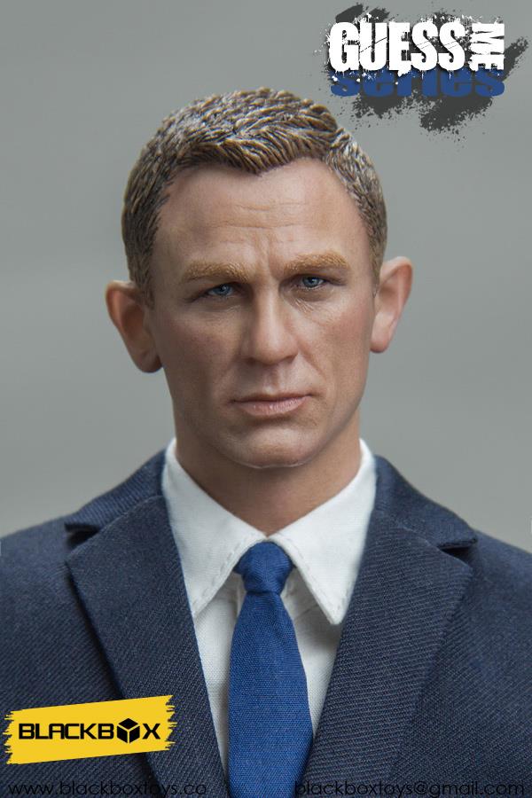BlackBox 1/6 Guess Me Series - Agent James Blue Suit