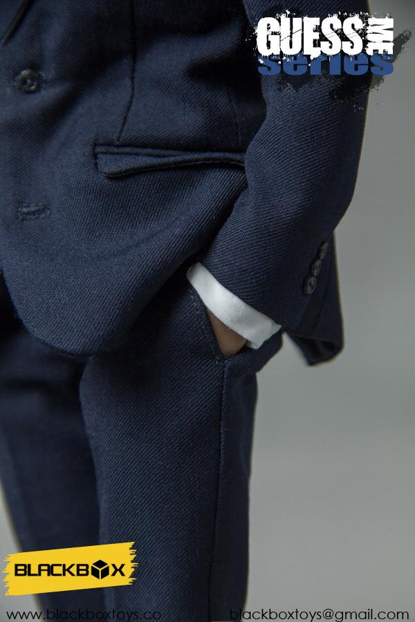 BlackBox 1/6 Guess Me Series - Agent James Blue Suit