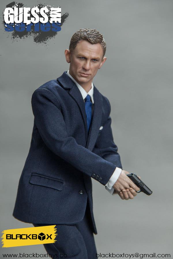 BlackBox 1/6 Guess Me Series - Agent James Blue Suit