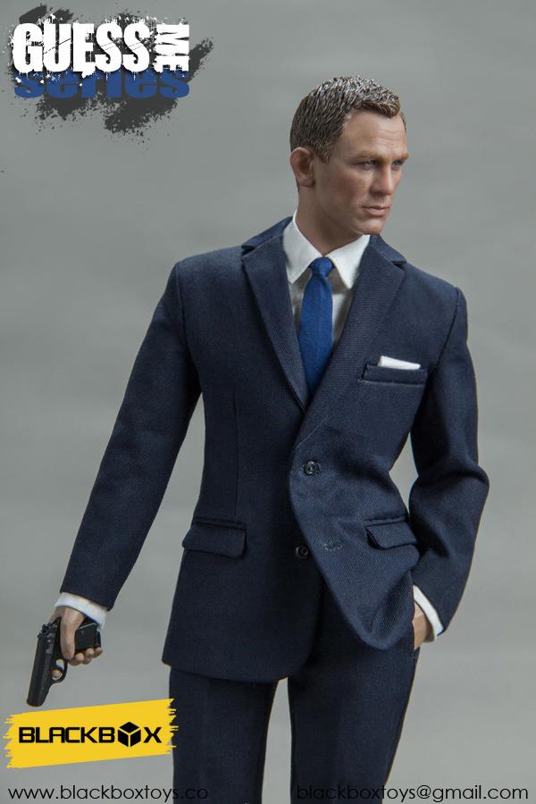 BlackBox 1/6 Guess Me Series - Agent James Blue Suit