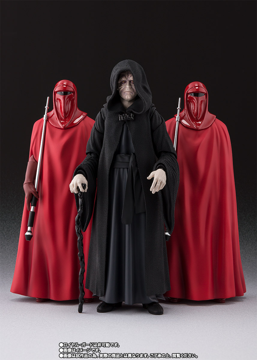 STAR WARS: Return of the Jedi - S.H. Figuarts Emperor Palpatine -Death Star II Throne Room Set- (BANDAI SPIRITS)