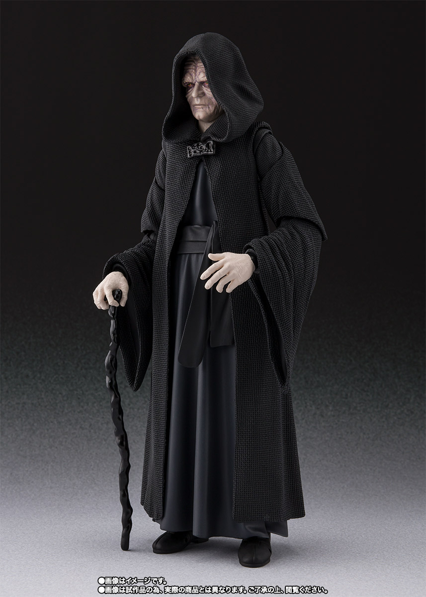 STAR WARS: Return of the Jedi - S.H. Figuarts Emperor Palpatine -Death Star II Throne Room Set- (BANDAI SPIRITS)