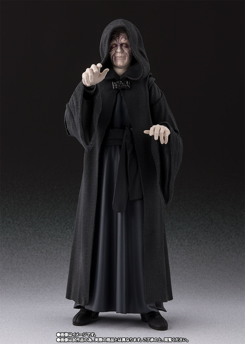 STAR WARS: Return of the Jedi - S.H. Figuarts Emperor Palpatine -Death Star II Throne Room Set- (BANDAI SPIRITS)