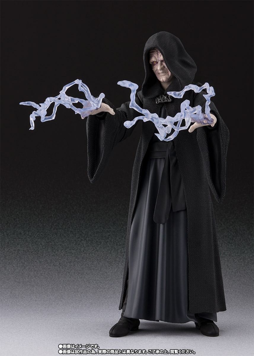 STAR WARS: Return of the Jedi - S.H. Figuarts Emperor Palpatine -Death Star II Throne Room Set- (BANDAI SPIRITS)
