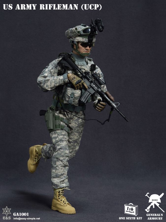 GA New: 1/6 US ARMY RIFLEMAN UCP