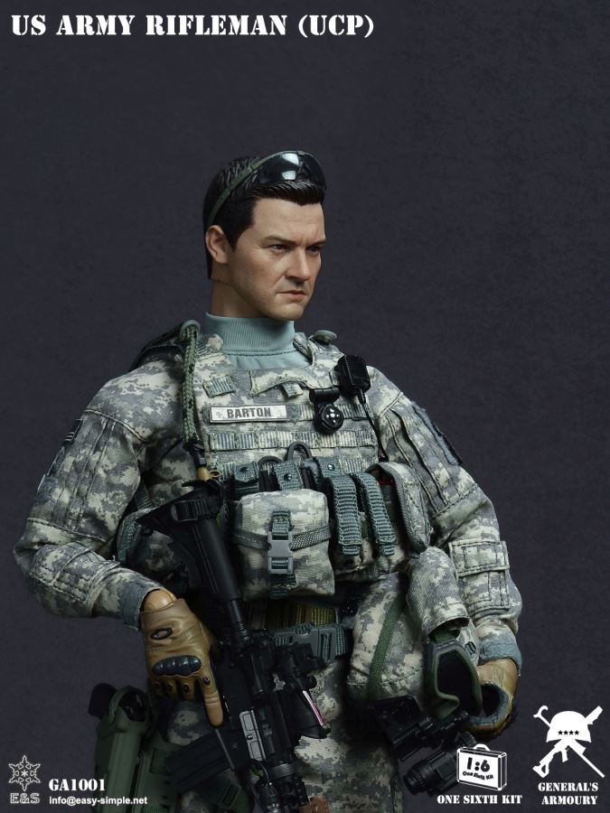 GA New: 1/6 US ARMY RIFLEMAN UCP