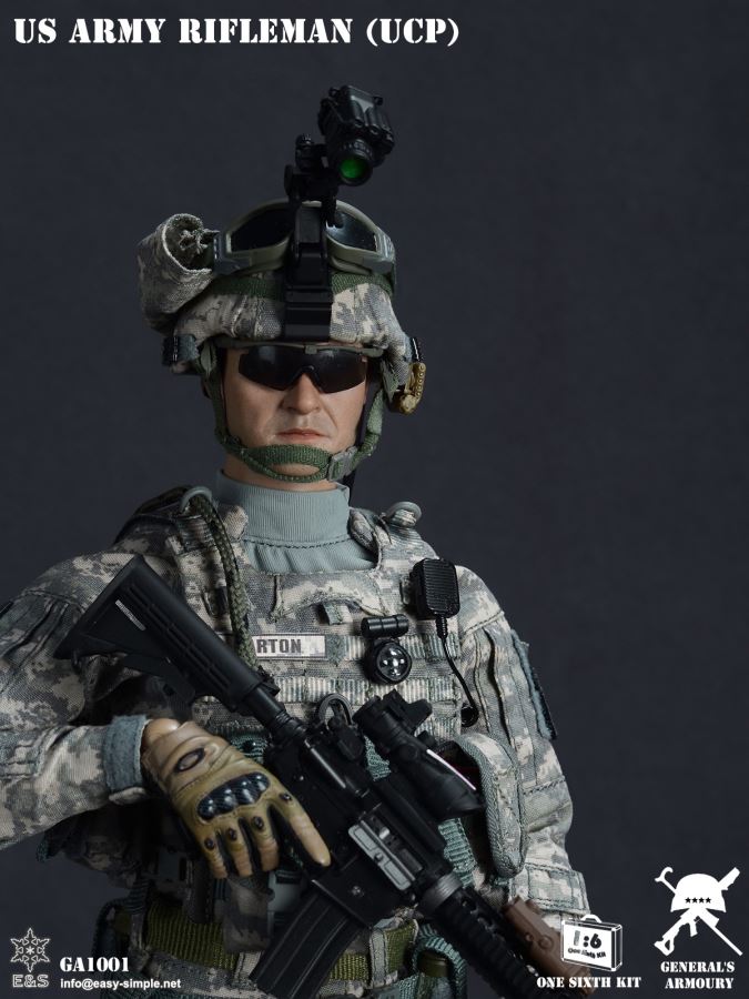 GA New: 1/6 US ARMY RIFLEMAN UCP