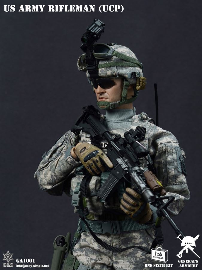 GA New: 1/6 US ARMY RIFLEMAN UCP