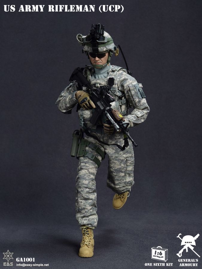 GA New: 1/6 US ARMY RIFLEMAN UCP