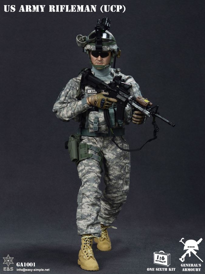 GA New: 1/6 US ARMY RIFLEMAN UCP