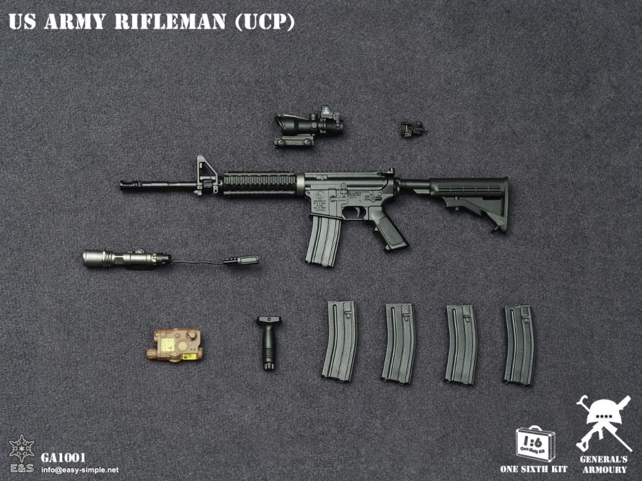 GA New: 1/6 US ARMY RIFLEMAN UCP