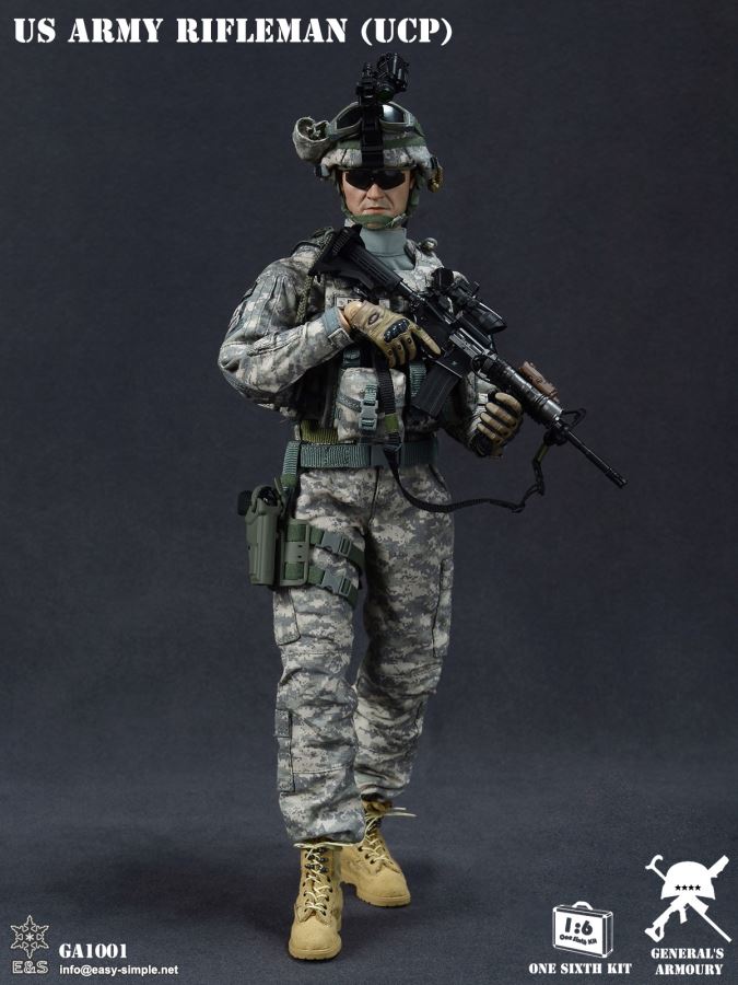 GA New: 1/6 US ARMY RIFLEMAN UCP